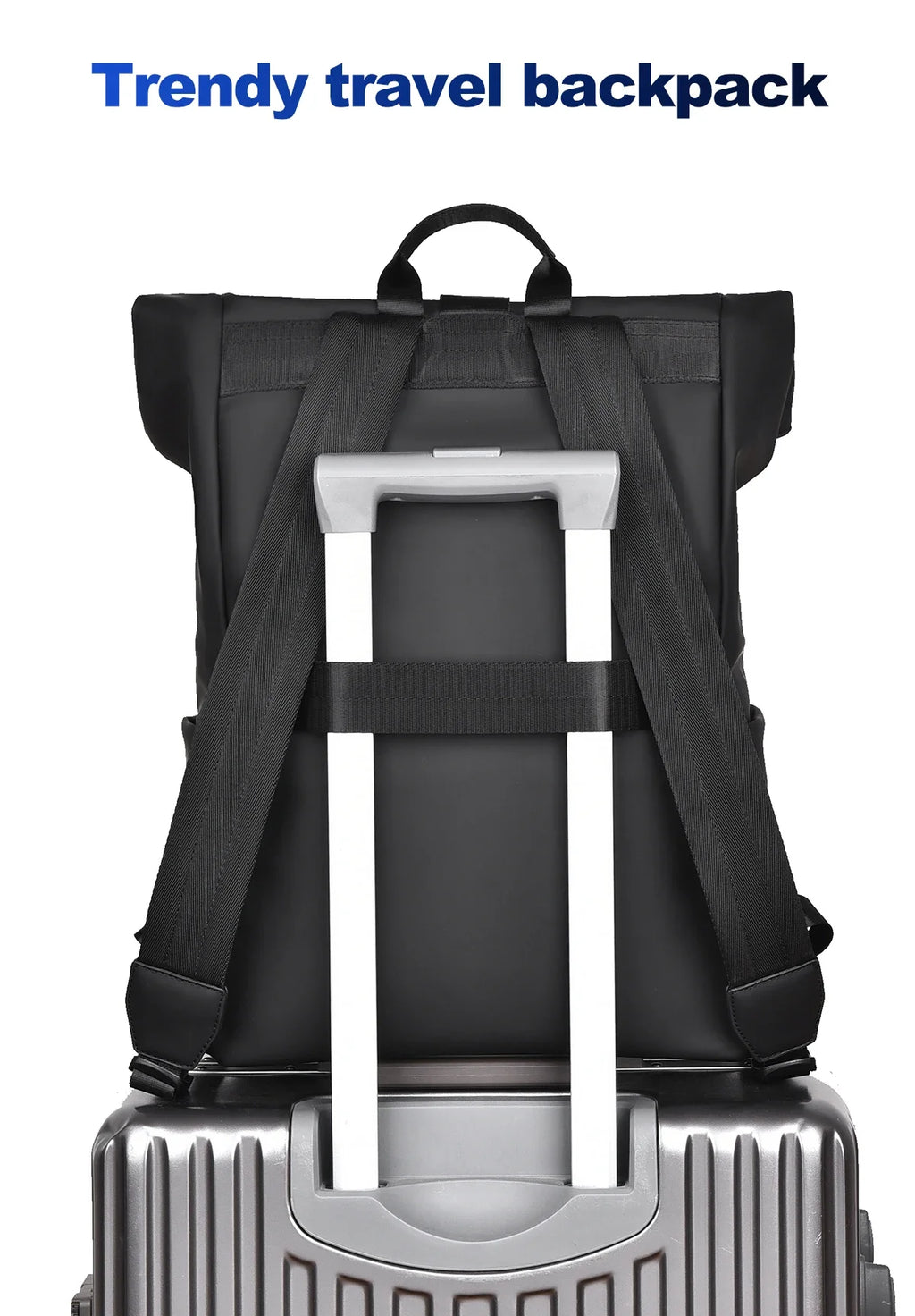 British Style Backpack For Men New Luxury Brand Urban Daily Back Pack 14-16 Laptop Backpacks Waterproof Student Bagpack Male