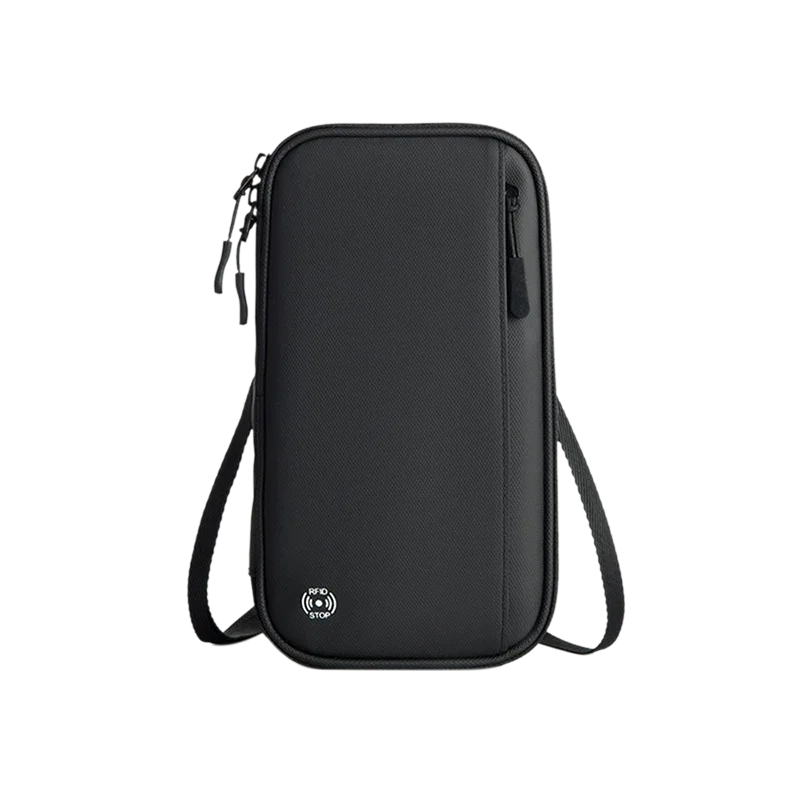Travel Document Organizer Passport Holder Bag Waterproof Passport Holder with RFID Blocking Passport Wallet Pocket Family Trip