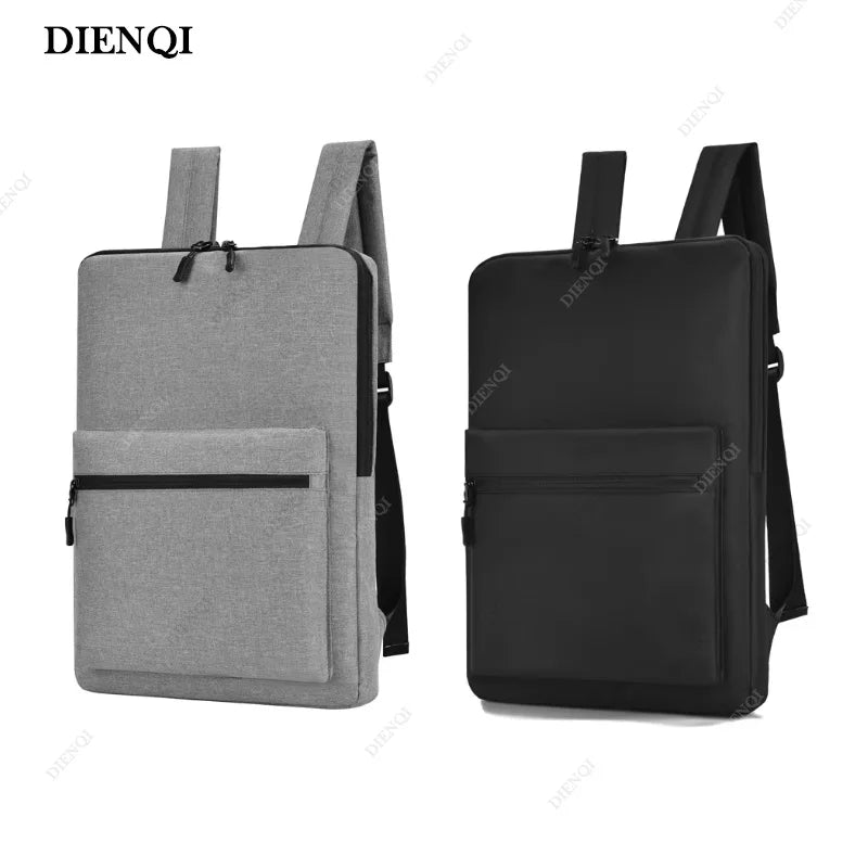 Minimalist Backpack for 13" 14" Laptop Man Bag Multi-use Women Men Work Bag Pack Waterproof Thin Casual Fashion Computer Backbag
