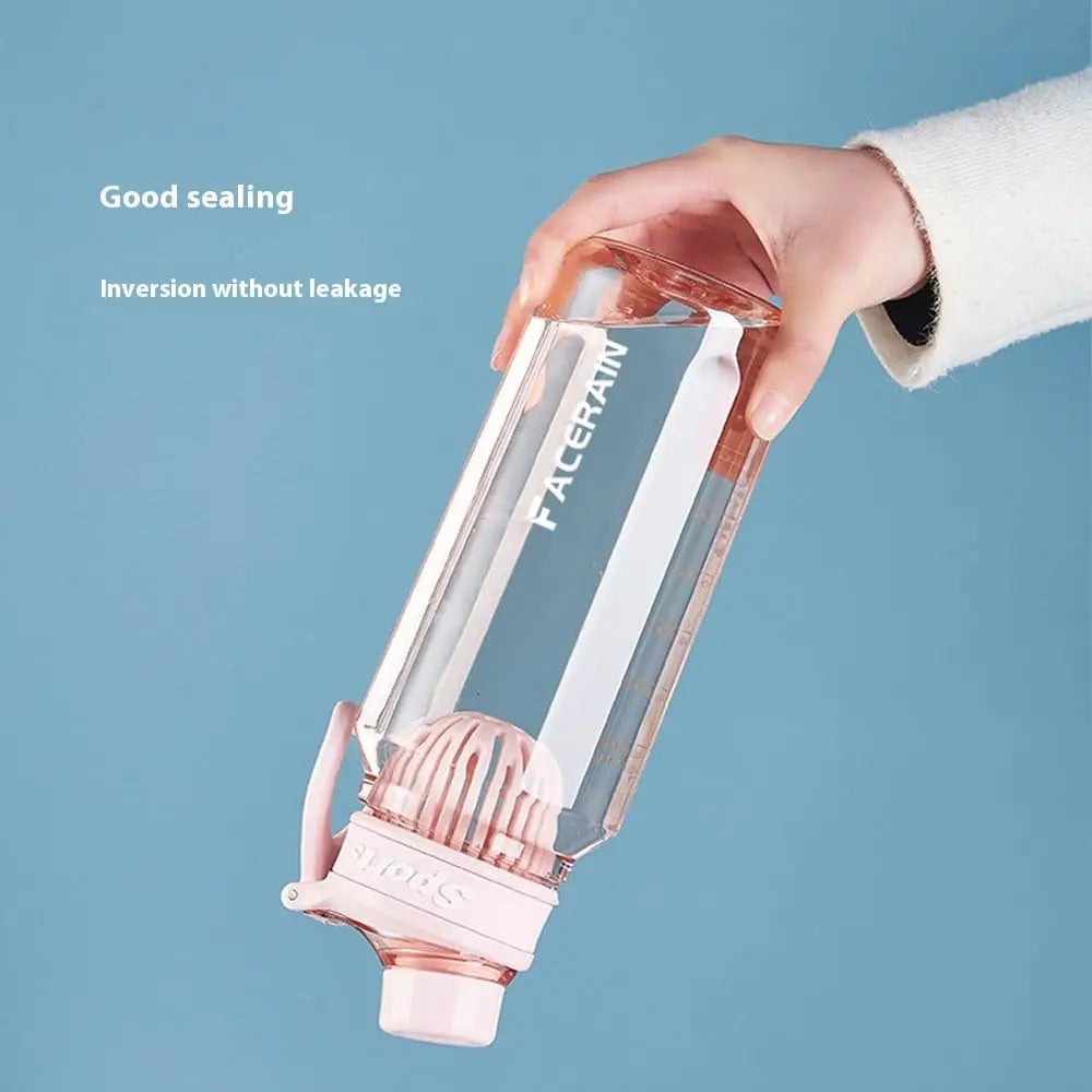 750/1000ml Reusable Water Bottle with Tea Infuser High-Capacity BPA Free Leak-Proof Design for Travel OutdoorSports  & Car Use