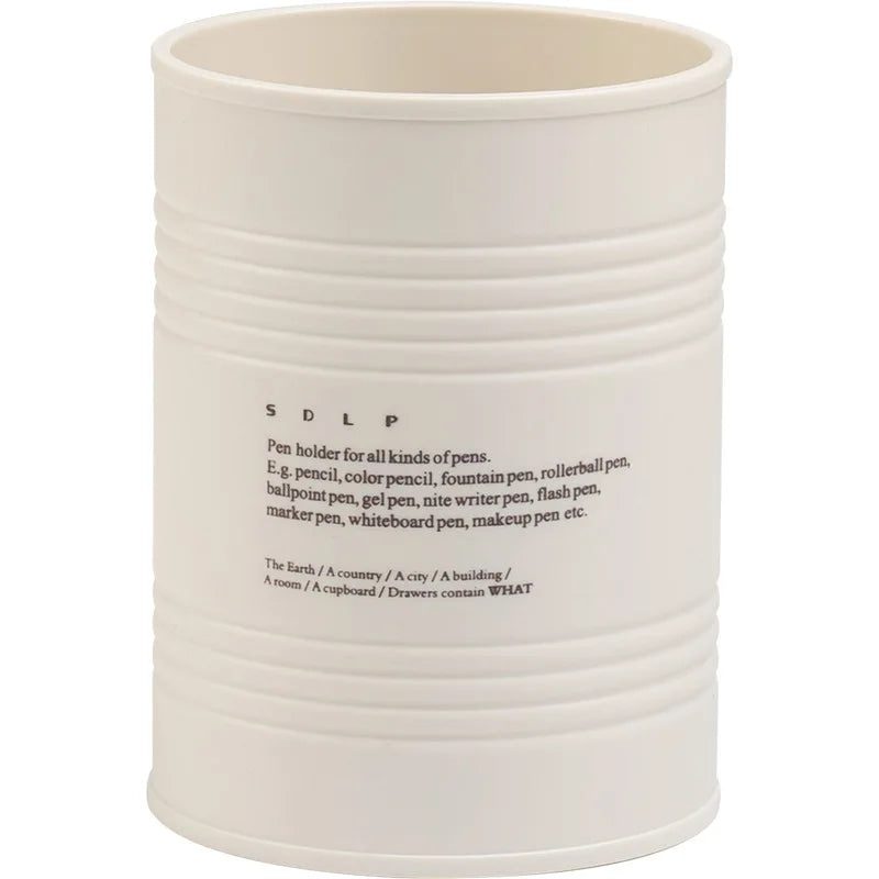 Fashionable Pen Holder, Student Office Desktop, Simple And Creative Circular Multifunctional Makeup Brush Storage Buck