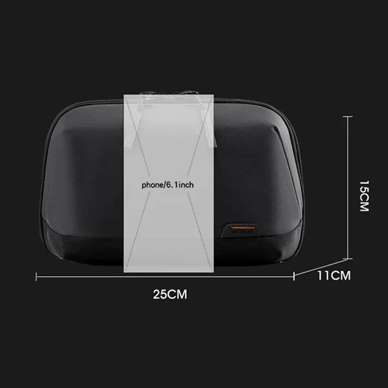 Travel Electronics Organizer Power Bank Pouch Electronics Gadgets Accessories Case for USB Cable Cords,Hard Drives Storage Bag