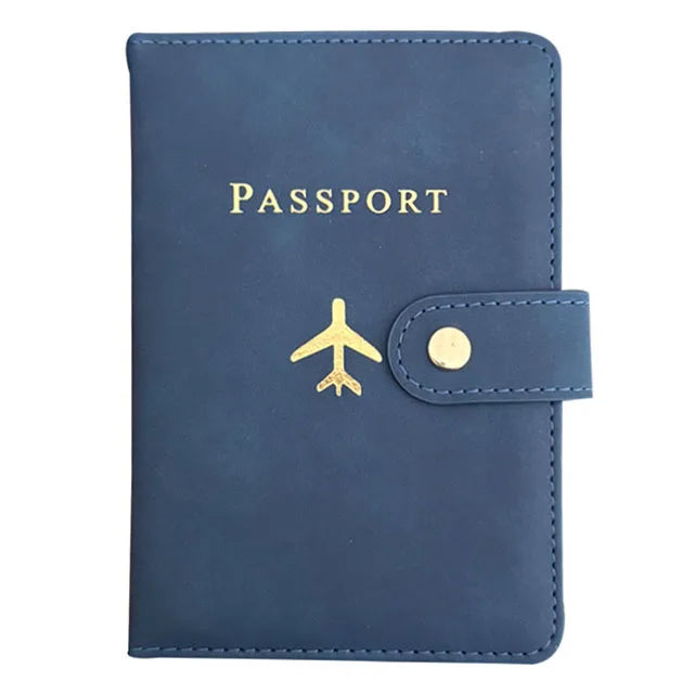 Passport Case Vintage Leather Pattern Passports Holder Women Man ID Bank Credit Card Organizer Storage Case/Travel Accessories