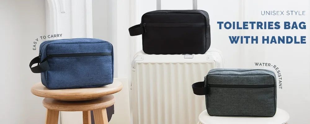 Travel Toiletry Bag Women Men Foldable Storage Bags Cosmetics Brushes Tools Storage Bag Portable Travel Accessories Storage Bag