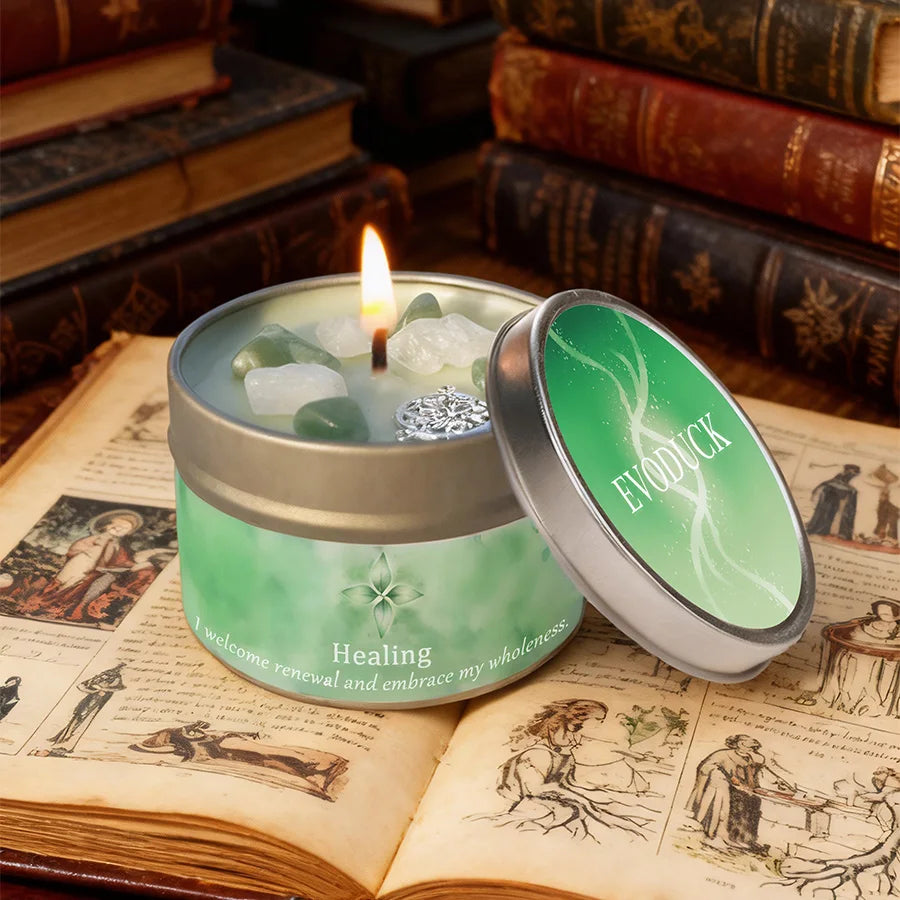 Scented Candles 3oz Law of Attraction Peace & Calm Manifestation Energy Boosting Christmas Home Decoration Candle Holders Gift