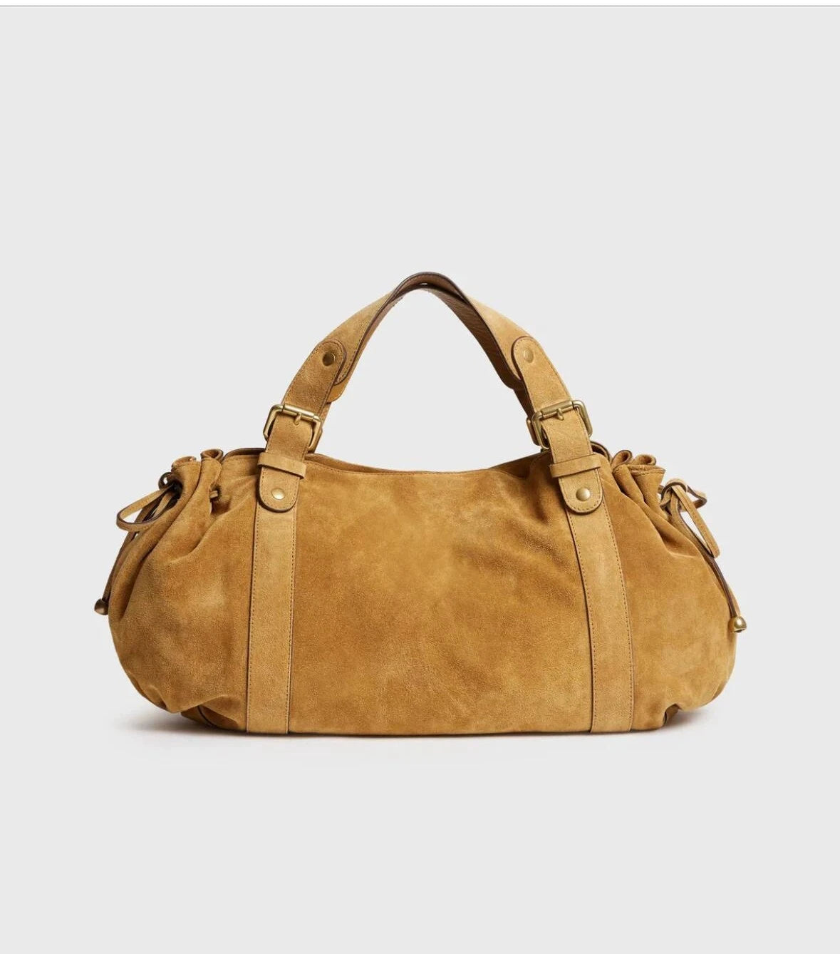 Women's Crossbody Simple Handbag Commuter Shoulder Boston Bag Stylish Versatile Work Bag Soft Polyester Interior