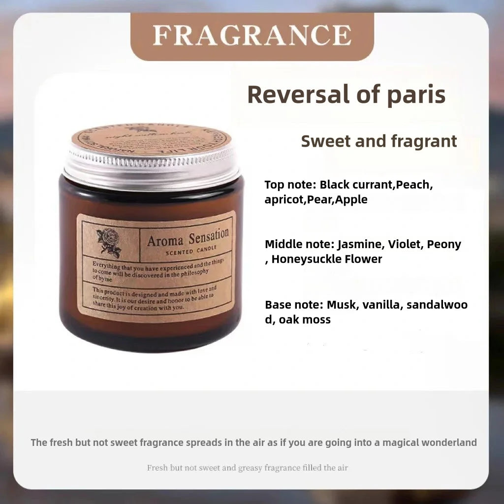 Scented Candles Smokeless Soy Candle Essential Oil Aromatic Candle Luxury Decoration Candle Wedding Gifts Party Home Decoration