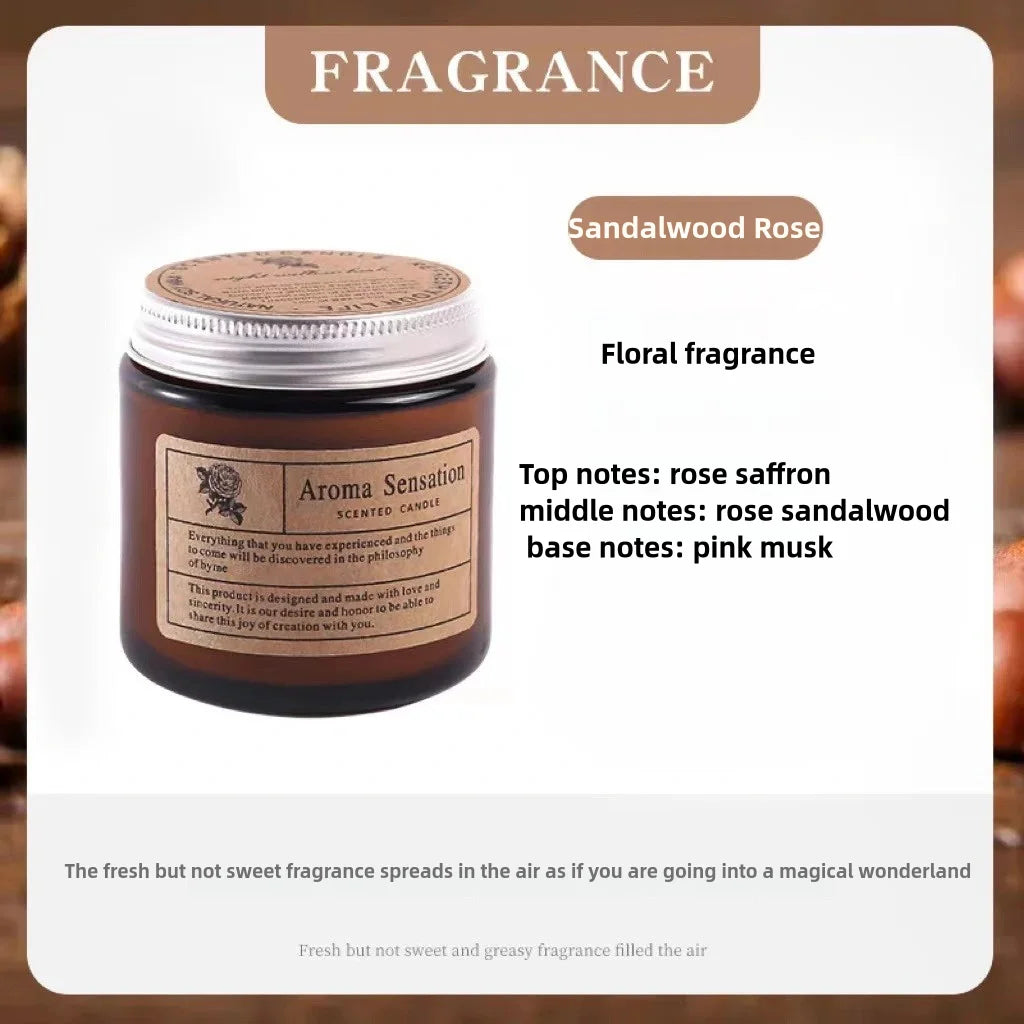 Scented Candles Smokeless Soy Candle Essential Oil Aromatic Candle Luxury Decoration Candle Wedding Gifts Party Home Decoration