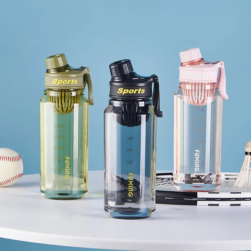 750/1000ml Reusable Water Bottle with Tea Infuser High-Capacity BPA Free Leak-Proof Design for Travel OutdoorSports  & Car Use