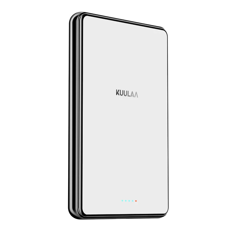 KUULAA Slim Magnetic Power Bank 10000mAh PD20W Portable Charger Wireless External Battery for iPhone 16 15 14 Pro Max Powerbank