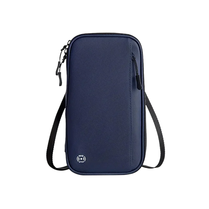 Travel Document Organizer Passport Holder Bag Waterproof Passport Holder with RFID Blocking Passport Wallet Pocket Family Trip