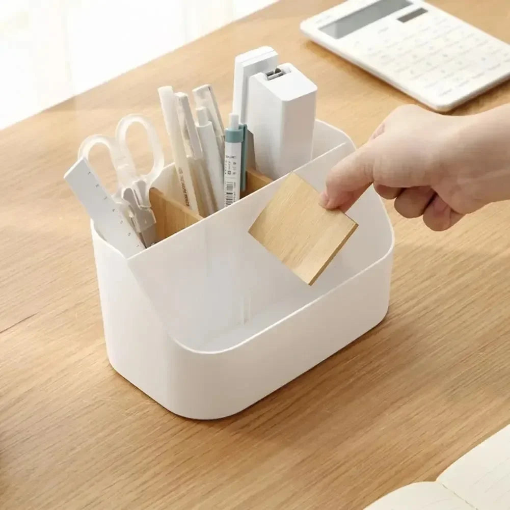 Office supplies storage box, cosmetics, office organizing box, partitioned storage boxes for office and living room